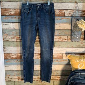 UNPUBLISHED Mid Rise Moto Skinny Jeans Sz 26